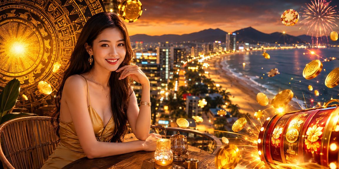 Người dùng tại Đà Nẵng chơi slot game trên điện thoại bên tách cà phê buổi sáng